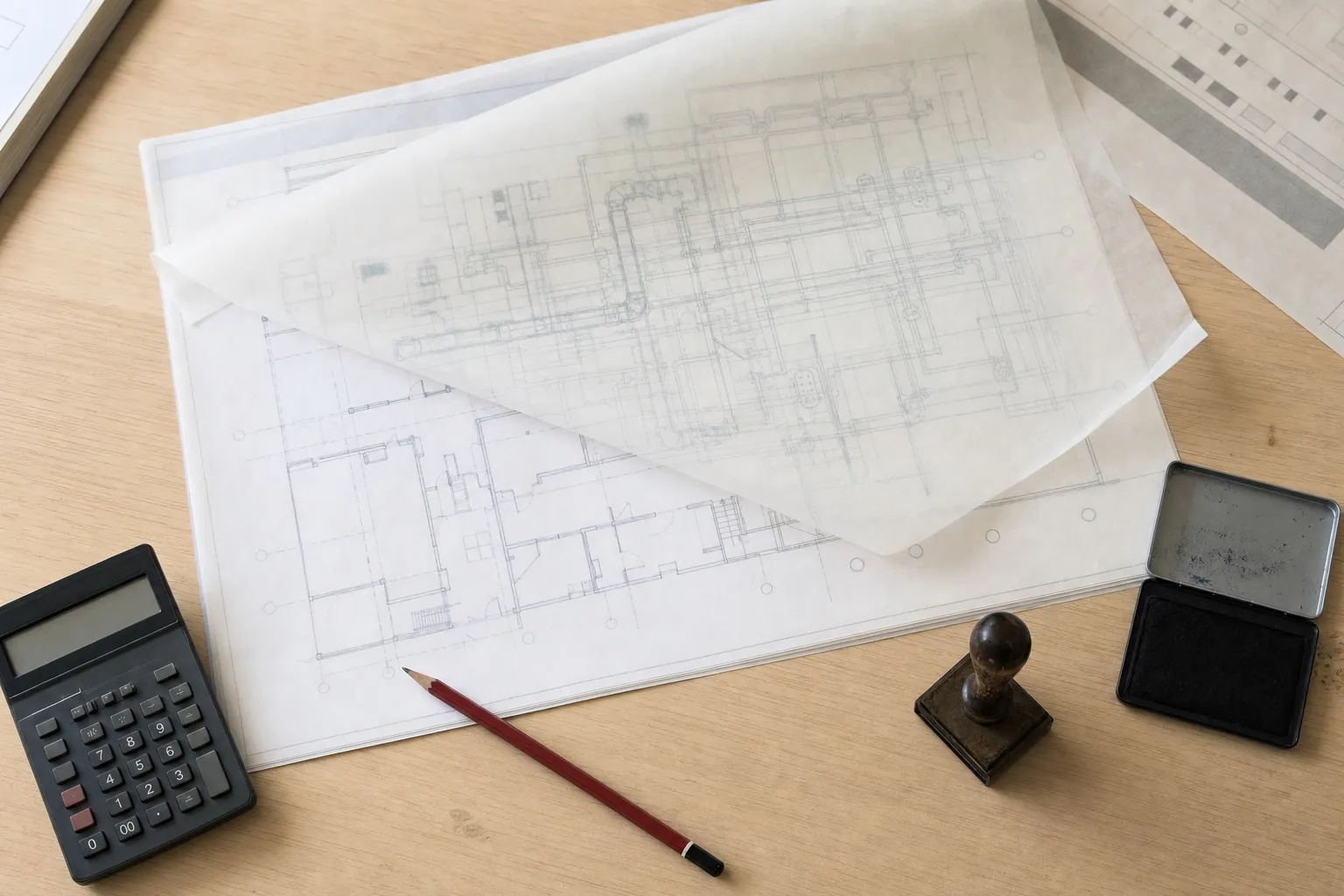 Fit-out drawings prepared for authority submission